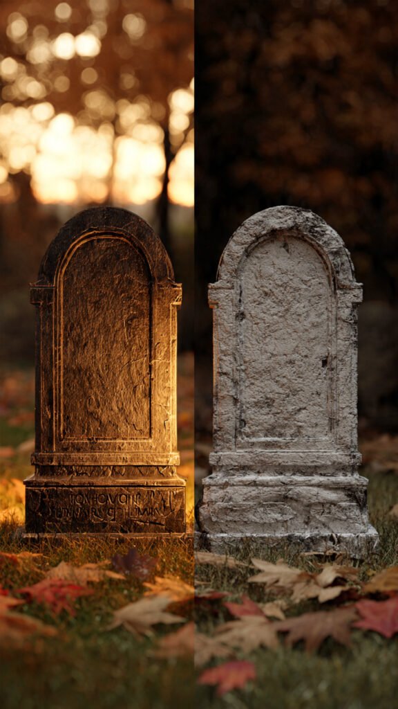 Making Homemade Halloween Decorations: 15 Easy Ideas 2026 making homemade Halloween decorations - cardboard tombstone vs store-bought foam tombstone