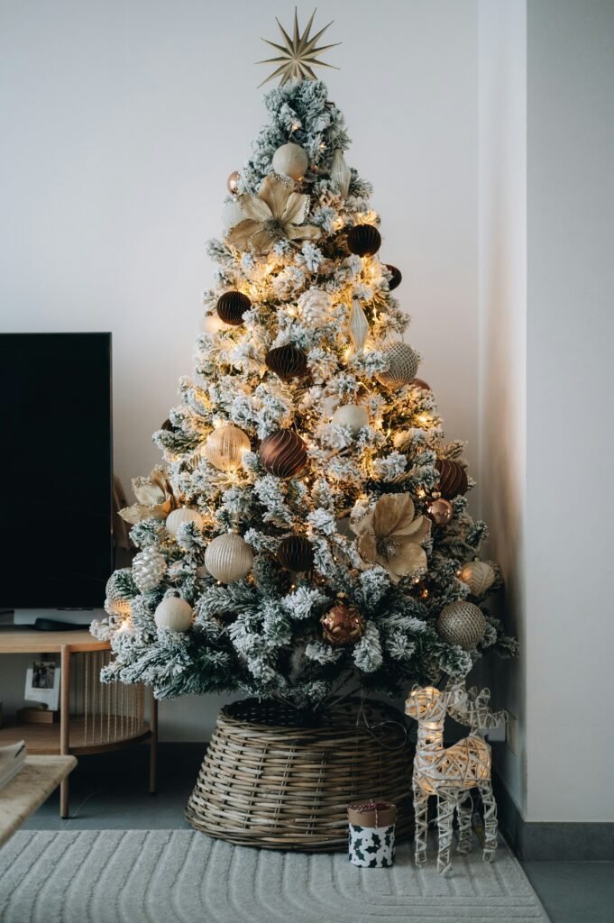 Decorating Ideas White Christmas Trees